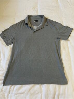 Hogan Men's Light Grey Polo Shirt